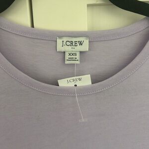 J. Crew women’s Light Lavender Short Sleeve Crew Tee Dress
